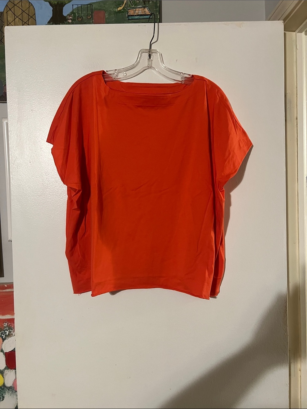 Planet by Lauren g cap sleeve top. 100% Pima cotton